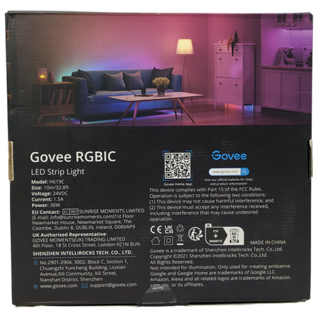 Taśma LED Govee LED Strip Light H619C