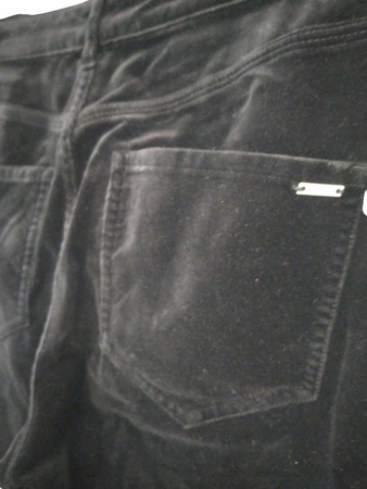 SPODNIE DAMSKIE MASSIMO DUTTI ROZMIAR 36 CZARNE
