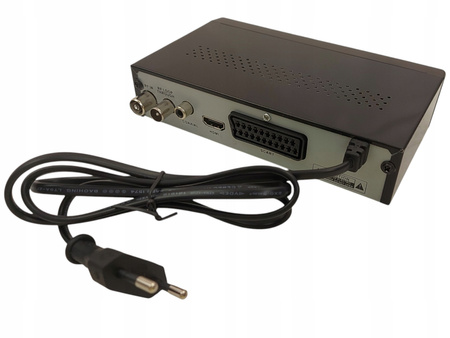 DEKODER DVB-T2 BROOKLYN BSTV3 PILOT CZARNY
