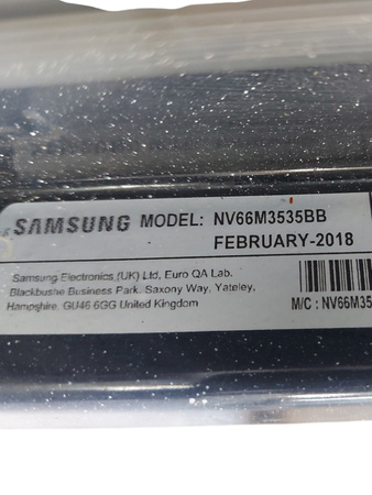 Piekarnik Samsung NV66M3535BB Dual Cook 64 l czarny kataliza termoobieg