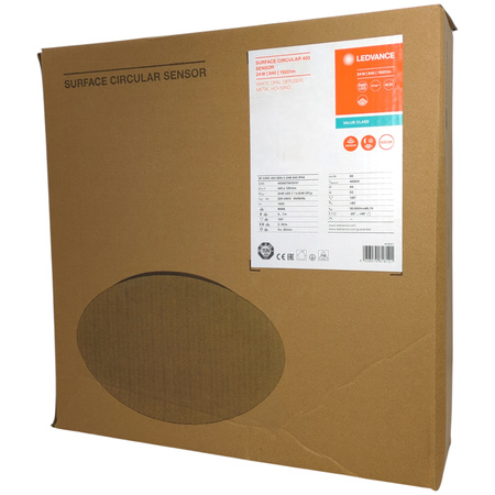 Plafon LED Ledvance Surface 40cm 24W 4000K IP44 czujnik ruchu