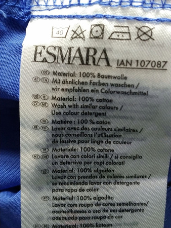 Sukienka damska na ramiączkach ESMARA Rozmiar S NIEBIESKA
