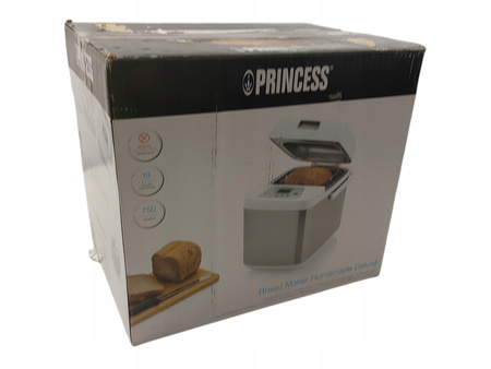 Wypiekacz do chleba Princess 152007 srebrny/szary 500 W