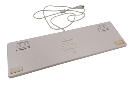 Klawiatura mechaniczna przewodowa Surmen V200 Zielona QWERTY