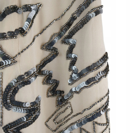 SPÓDNICA MISSGUIDED ROZMIAR 32 BEŻOWA