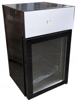 Witryna chłodnicza z przeszklonymi drzwiami 80 cm x 50 cm