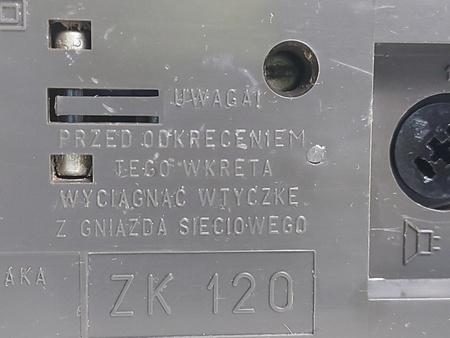 Magnetofon szpulowy Unitra ZK120