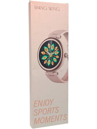 Zegarek Damski Smart Watch Fitness Sport Monitor Tlenu Trener SHANG WING