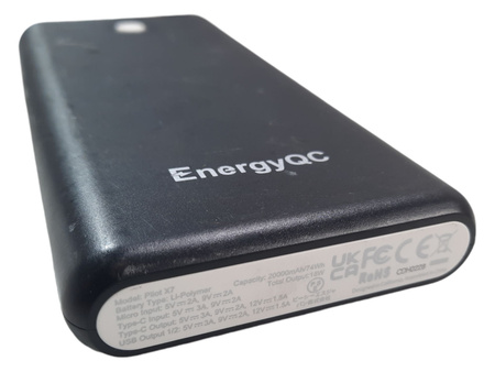 Powerbank Energy QC Pilot X7 20000 mAh USB-C