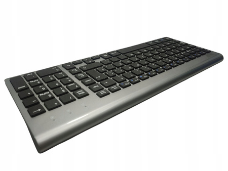 Bezprzewodowa klawiatura Cimetech KF10 2.4GHz slim cicha USB