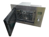 Kuchenka mikrofalowa do zabudowy Bomann MWG 3001 H EB inox grill