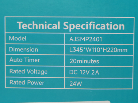 Poduszka masażu ALLJOY Shiatsu z ogrzewaniem 3D 4 węzły