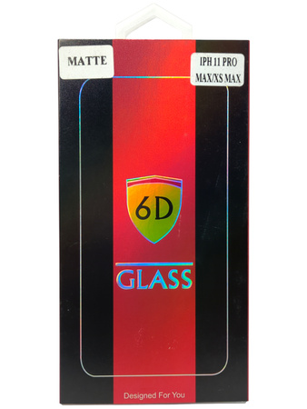 Szkło hartowane 6D do iPhone Xs Max / 11 Pro Max 6.5''