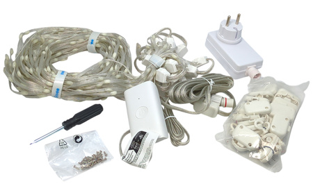 Zasłona LED Govee H70B1 RGBIC IP65 520 diod 25W WiFi