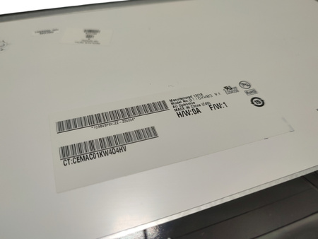 Matryca AUO B116XW03 11,6" 1366 x768px; 40pin MATOWA