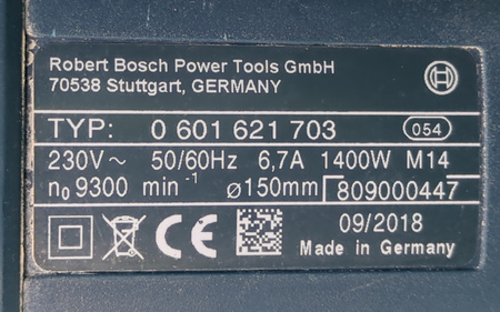 Bruzdownica BOSCH GNF 35 CA 1400W 150 mm regulacja głębokości
