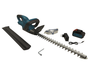 Nożyce akumulatorowe do żywopłotu JY-HT220 500W 21V + okulary ochronne