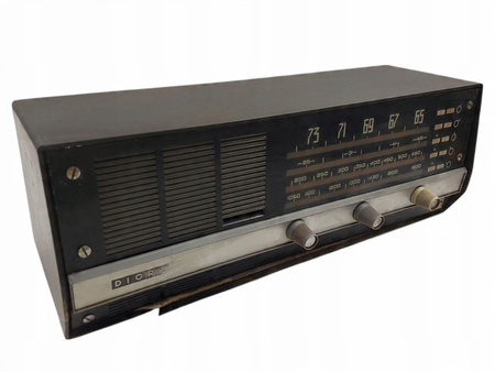 Radio Radioodbiornik lampowy Diora Sarabanda