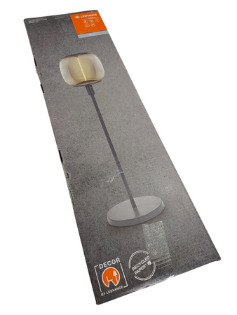 Lampa Decor Stick Floor Dark Grey Short 78cm E27 (bez żarówki)