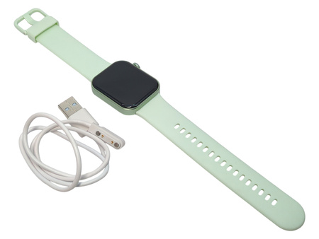 Smartwatch P2 1,85" Połączenia Bluetooth, Monitor Sportu i Zdrowia zielony