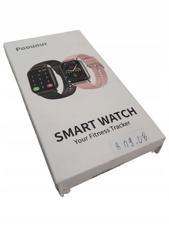 SMARTWATCH Poounur Y6 Inteligentny zegarek IP68 rozmowy fitness wiadomości