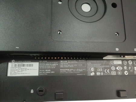 Monitor HP LA2306x 23" Full HD LED TN DVI DisplayPort USB czarny