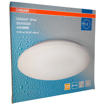 Plafon LED Ledvance Orbis 40cm 25W 3000K IP44 czujnik ruchu