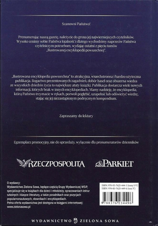 Ilustrowana encyklopedia powszechna t II, V Praca zbiorowa