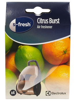 Electrolux s-fresh Citrus Burst wkład zapachowy do odkurzacza 4 sztuki