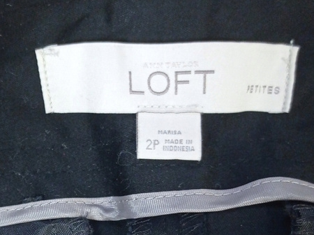 Spodnie damskie ANN TAYLOR LOFT XS CZARNE