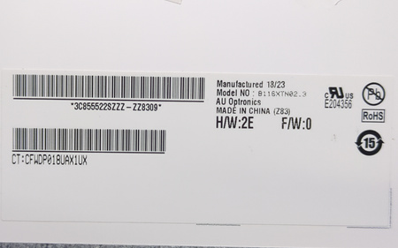 Matryca AUO B116XTN02.3 11.6 HD 1366x768 TN LED 30pin Matowa