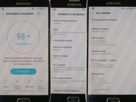 Smartfon SAMSUNG Galaxy S6 SM-G920F