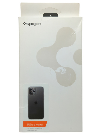 Spigen Etui Liquid Crystal do Apple iPhone 12 Pro Max Przezroczysty