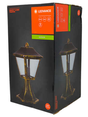 Lampa ogrodowa Ledvance ENDURA CLASSIC TRADITION 33 cm E27 czarna