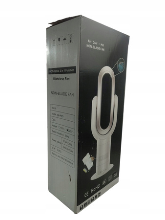Wentylator kolumnowy bezłopatkowy Acoolir Q8PRO 2100W ogrzewanie chłodzenie