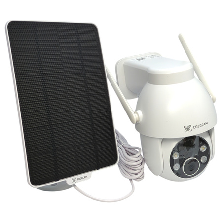 Kamera Cococam ZY-C2 2K 3MP PTZ WiFi panel solarny IP66