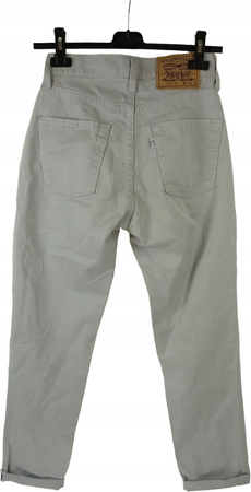 SPODNIE DAMSKIE JEANS | SZARE | ROZMIAR 34 | LEVI'S