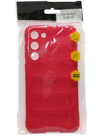 Etui Plecki do Samsung Galaxy S23 Plus Magic Shield czerwony