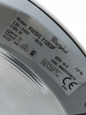 Pralka Whirlpool AWO/C 71203P 6kg 1200 obr/min