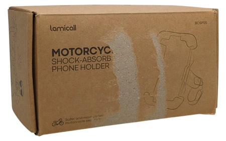 Uchwyt motocyklowy Lamicall BCSP05 amortyzacja 4.7-6.7"