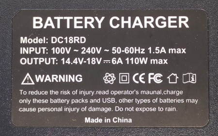 Zestaw Makita LXT Energup DC18RD 18V + 2x MT1850 5Ah 90Wh