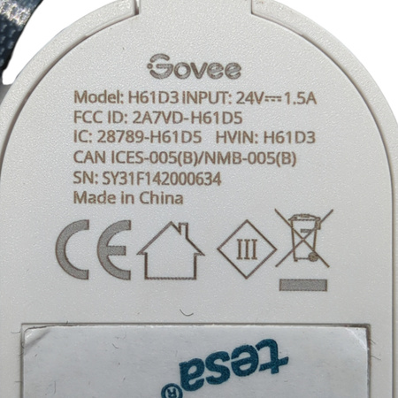 Oświetlenie neon Govee H61D3 3m RGBIC Matter WiFi