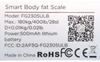 Waga łazienkowa Smart Body Fat Scale FG2305ULB czarna szkło 180 kg