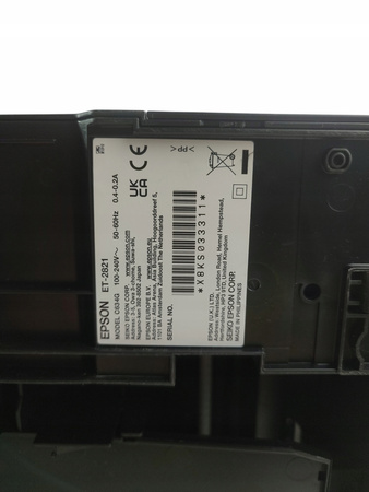 Drukarka atramentowa kolorowa Epson ET-2821 Przebieg 7549 stron + SKANER