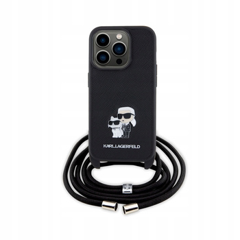 Etui Karl Lagerfeld Plecki do Apple iPhone 15 Pro czarne