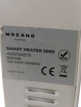 Grzejnik olejowy elektryczny Mozano Smart Heater 3000