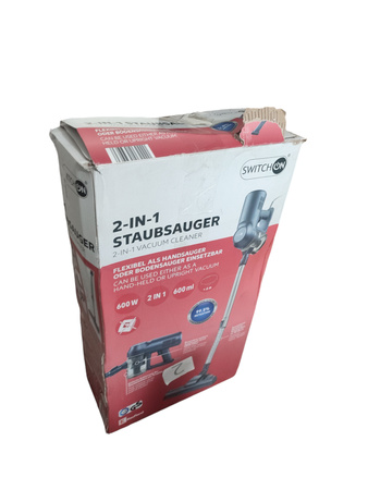 Odkurzacz pionowy elektryczny Switch On SHZK 600 B3 600 W