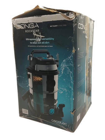 Odkurzacz warsztatowy Conga Rockstar Wet 8115 1200W 16l HEPA