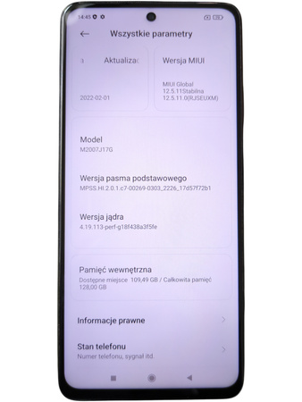 Smartfon Xiaomi Mi 10T Lite M2007J17G 6/128GB IPS 6,67" 120Hz 64MP