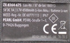 Kamera cofania Lescars ZX-8364-675